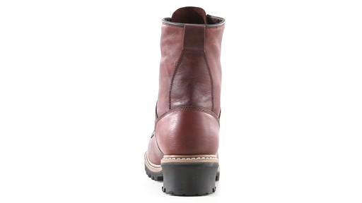 Guide Gear Men's Sawtooth Logger Boots 360 View - image 3 from the video