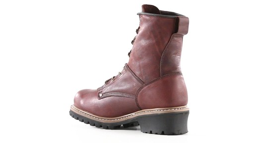 Guide Gear Men's Sawtooth Logger Boots 360 View - image 4 from the video