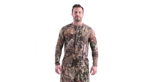 Guide Gear Men's Performance Hunting Long-Sleeve Shirt 360 View - image 10 from the video