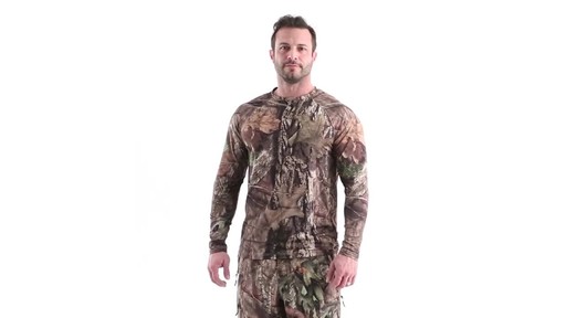 Guide Gear Men's Performance Hunting Long-Sleeve Shirt 360 View - image 9 from the video