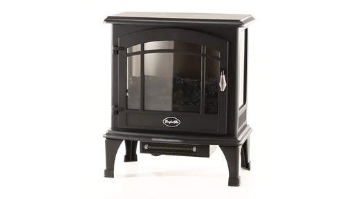 Comfort Glow Sanibel Quartz Electric Stove Heater 360 View - image 1 from the video