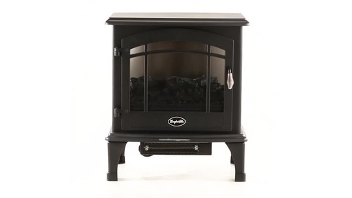 Comfort Glow Sanibel Quartz Electric Stove Heater 360 View - image 10 from the video