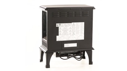 Comfort Glow Sanibel Quartz Electric Stove Heater 360 View - image 6 from the video