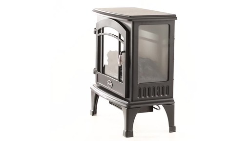 Comfort Glow Sanibel Quartz Electric Stove Heater 360 View - image 8 from the video