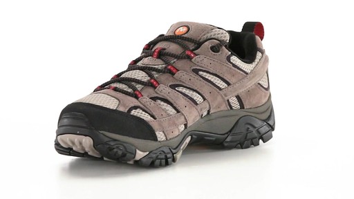 Merrell Men's Moab 2 Waterproof Hiking Shoes 360 View - image 3 from the video