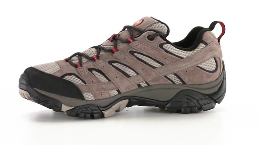 Merrell Men's Moab 2 Waterproof Hiking Shoes 360 View - image 4 from the video