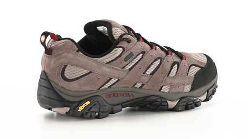 Merrell Men's Moab 2 Waterproof Hiking Shoes 360 View - image 9 from the video