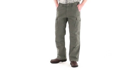 Guide Gear Men's Duck Work Pants 360 View - image 7 from the video