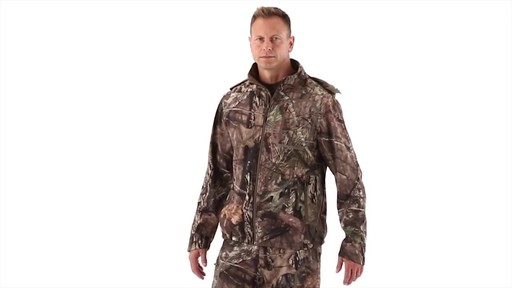 Guide Gearï¿½ Men's Softshell Hunting Jacket 360 View - image 10 from the video