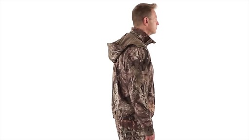 Guide Gearï¿½ Men's Softshell Hunting Jacket 360 View - image 3 from the video