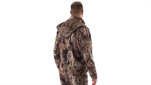 Guide Gearï¿½ Men's Softshell Hunting Jacket 360 View - image 4 from the video