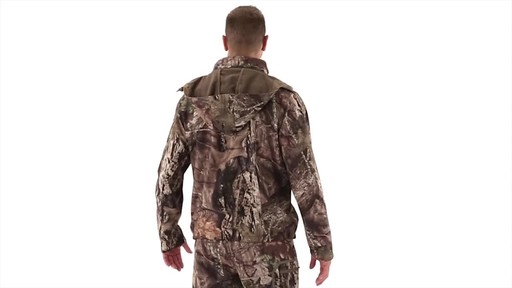 Guide Gearï¿½ Men's Softshell Hunting Jacket 360 View - image 5 from the video