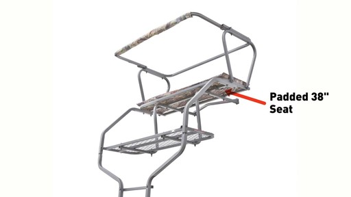 Sniper Deluxe 2-man Ladder Tree Stand 18' - image 3 from the video