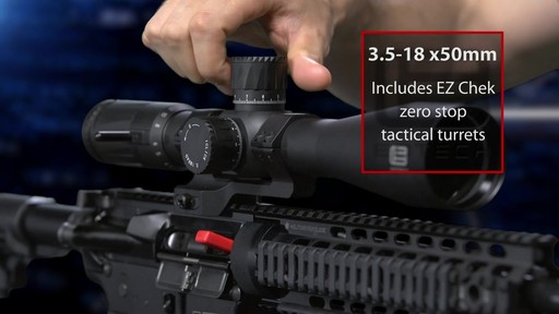 EOTech VUDU 2.5-10x44mm MD-1 MRAD Rifle Scope - image 5 from the video