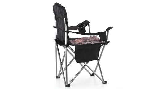 Guide Gear Mossy Oak Break-Up COUNTRY Oversized King Chair 500-lb.Capacity 360 View - image 7 from the video