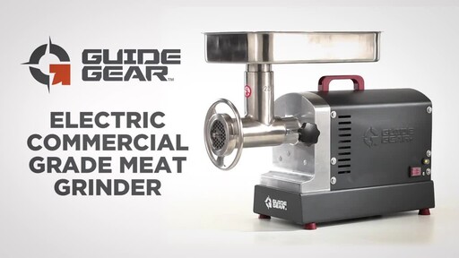 Guide Gear Series #22 Electric Commercial Grade Meat Grinder 1 HP - image 1 from the video