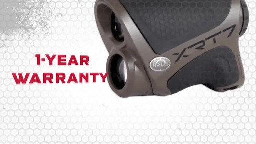 Halo XRT 750 Yard Laser Rangefinder Mossy Oak Break-Up Country Camo - image 8 from the video