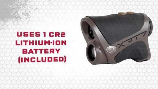 Halo XRT 750 Yard Laser Rangefinder Mossy Oak Break-Up Country Camo - image 9 from the video