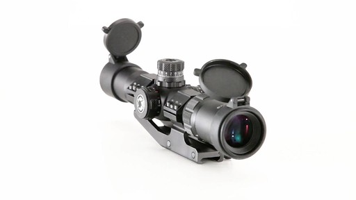 Barska SWAT-AR 1-4x28mm Illuminated Mil-Dot Rifle Scope 360 View - image 2 from the video