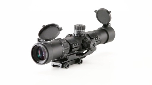 Barska SWAT-AR 1-4x28mm Illuminated Mil-Dot Rifle Scope 360 View - image 4 from the video