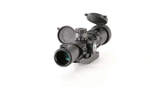 Barska SWAT-AR 1-4x28mm Illuminated Mil-Dot Rifle Scope 360 View - image 9 from the video