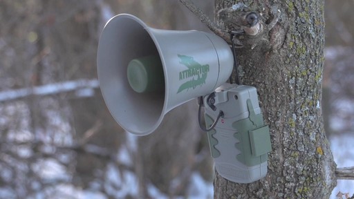 Hunter’s Specialties Attractor Max Predator Call with Remote - image 10 from the video
