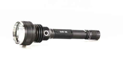 Guard Dog Xcess Rechargeable Tactical Flashlight 1200 Lumen 360 View - image 10 from the video