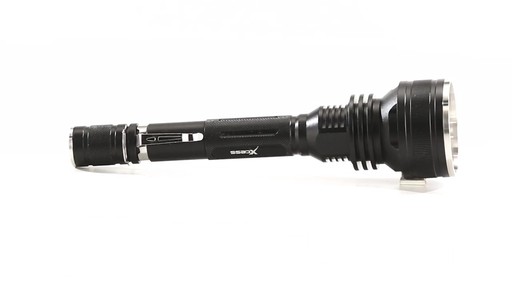Guard Dog Xcess Rechargeable Tactical Flashlight 1200 Lumen 360 View - image 4 from the video