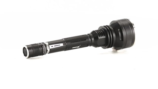 Guard Dog Xcess Rechargeable Tactical Flashlight 1200 Lumen 360 View - image 5 from the video