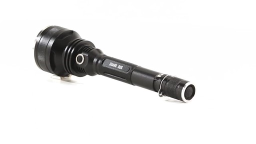 Guard Dog Xcess Rechargeable Tactical Flashlight 1200 Lumen 360 View - image 8 from the video