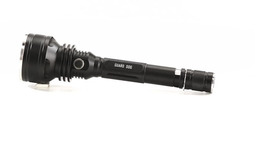 Guard Dog Xcess Rechargeable Tactical Flashlight 1200 Lumen 360 View - image 9 from the video