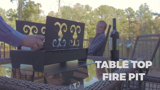 TABLE TOP FIRE PIT  - image 2 from the video