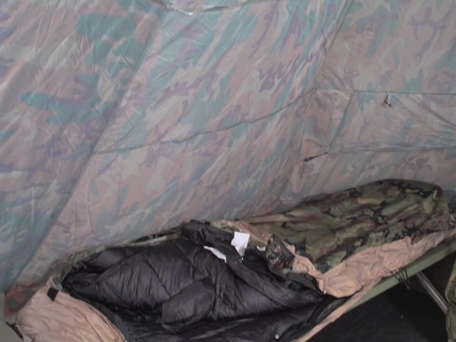 HQ ISSUE Military-style ECWS Sleeping Bag - image 10 from the video