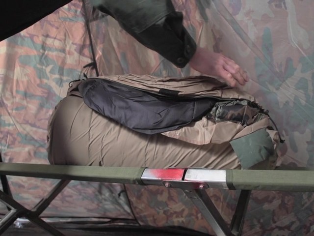 HQ ISSUE Military-style ECWS Sleeping Bag - image 3 from the video