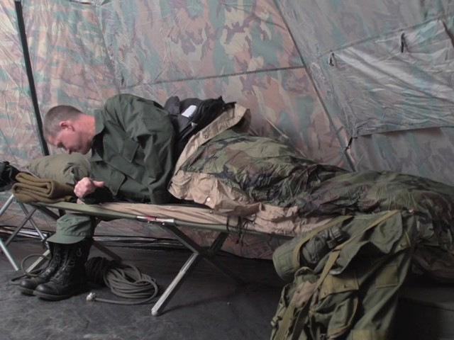 HQ ISSUE Military-style ECWS Sleeping Bag - image 7 from the video
