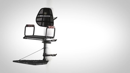 Bolderton Deluxe Hang-On Tree Stand - image 1 from the video