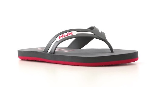 Huk Men's Flipster Sandals - image 3 from the video