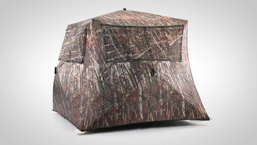 Guide Gear Camo Flare Out 5-Hub Ground Hunting Blind - image 8 from the video