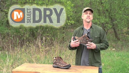 Merrell Men's Pulsate Mid Waterproof Hiker Boots Realtree Camo - image 2 from the video