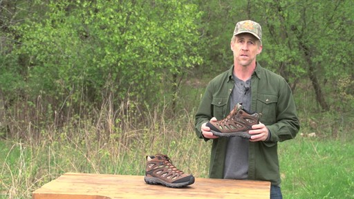 Merrell Men's Pulsate Mid Waterproof Hiker Boots Realtree Camo - image 7 from the video