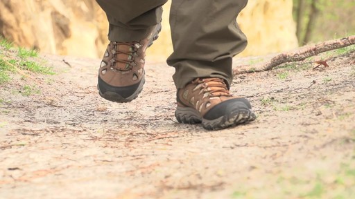 Merrell Men's Pulsate Mid Waterproof Hiker Boots Realtree Camo - image 9 from the video