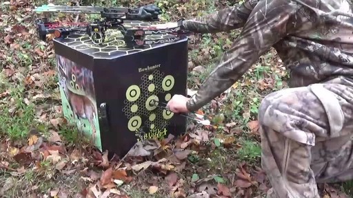 Black Hornet Attack Cube Archery Target - image 6 from the video