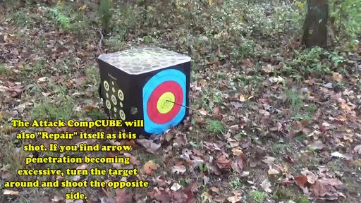 Black Hornet Attack Cube Archery Target - image 8 from the video