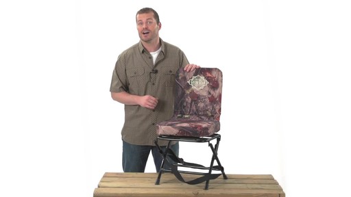 Guide Gear Swivel Hunting Chair Camo - image 4 from the video
