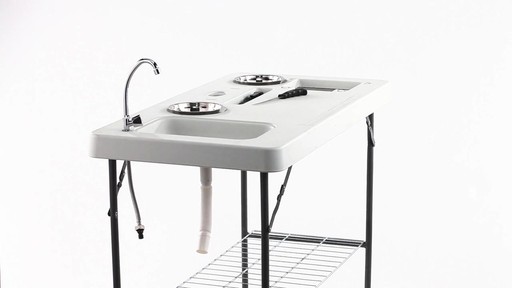 Guide Gear Deluxe Game Processing Table with Faucet and Accessories 360 View - image 1 from the video