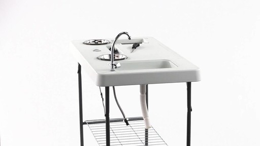 Guide Gear Deluxe Game Processing Table with Faucet and Accessories 360 View - image 2 from the video