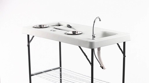Guide Gear Deluxe Game Processing Table with Faucet and Accessories 360 View - image 3 from the video