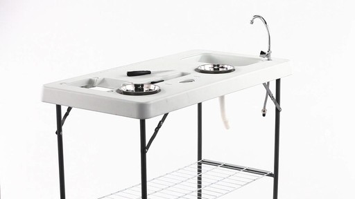 Guide Gear Deluxe Game Processing Table with Faucet and Accessories 360 View - image 6 from the video