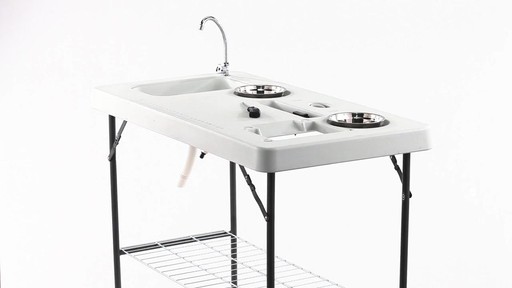 Guide Gear Deluxe Game Processing Table with Faucet and Accessories 360 View - image 8 from the video