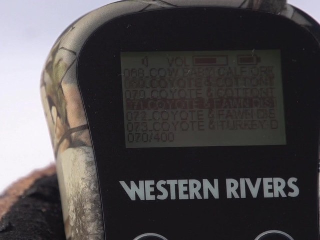 Western Rivers® Apache Pro Electronic Predator Call - image 8 from the video